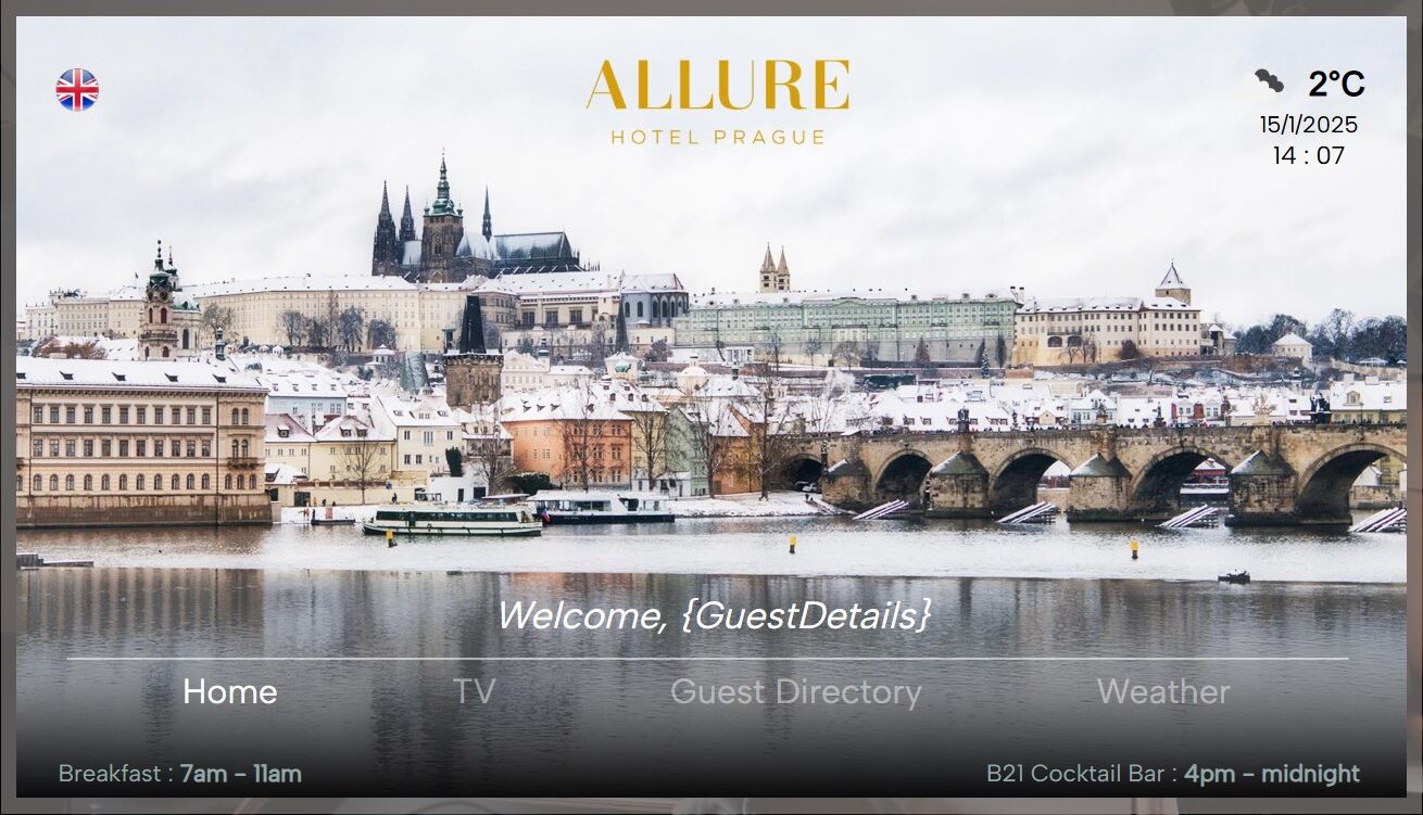 Allure Praha - Content