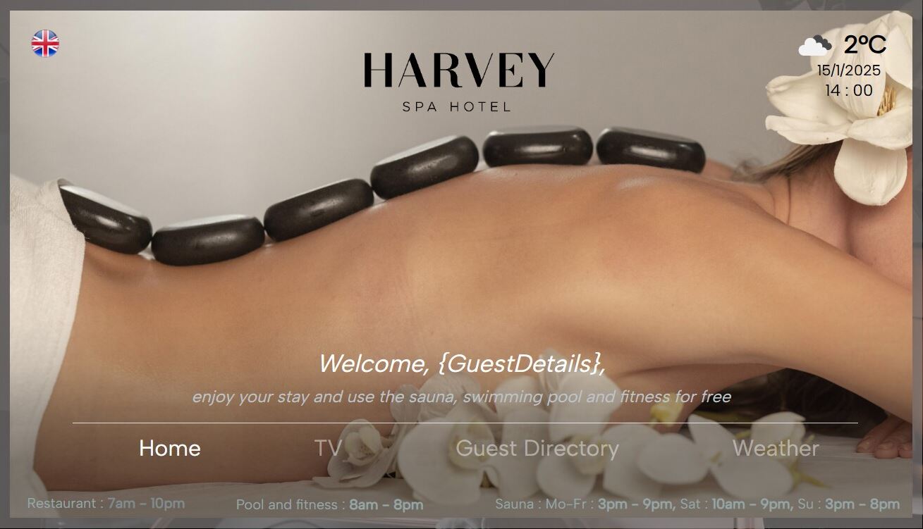 Harvey SPA - Content